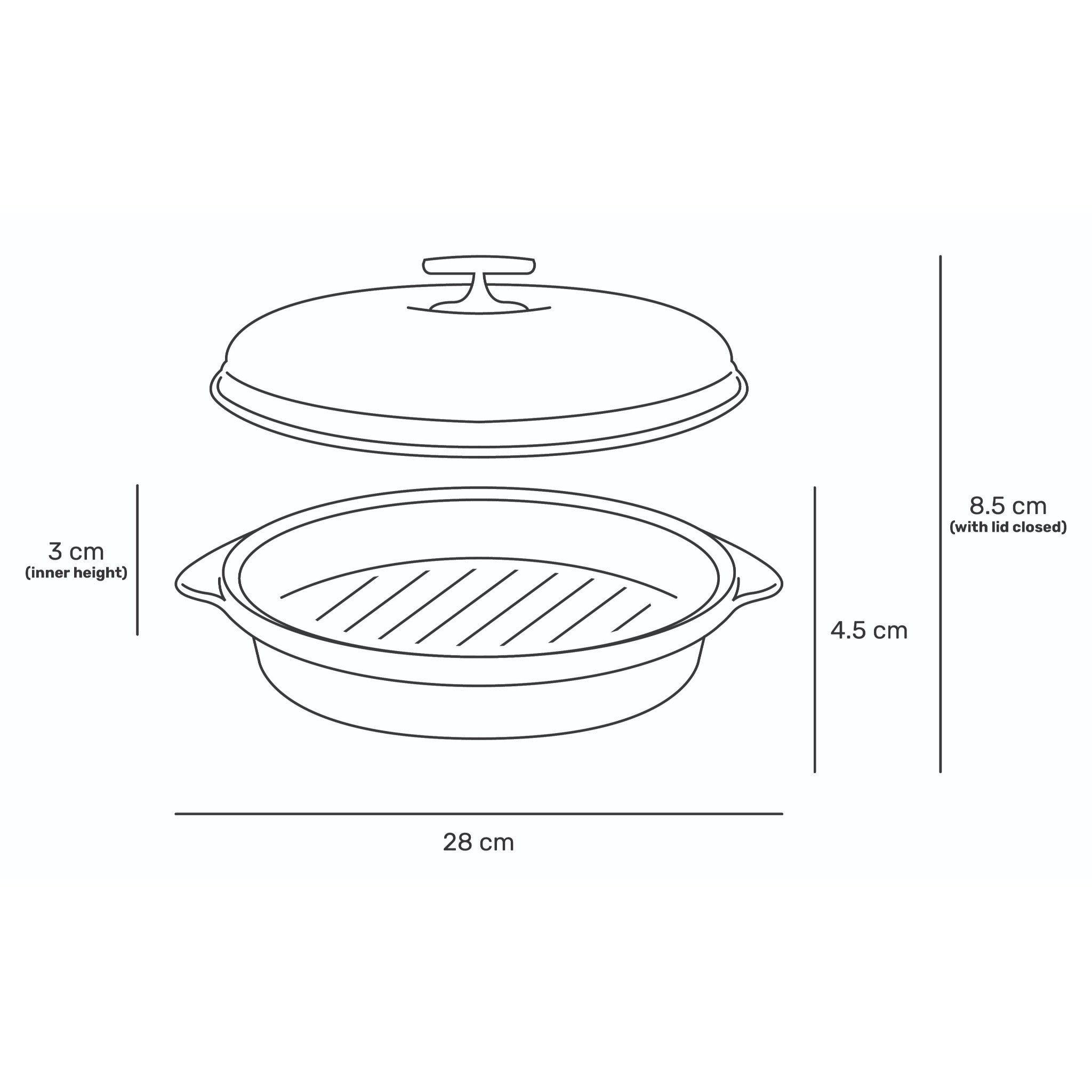 Microwave Grill Pot - Yellowtree