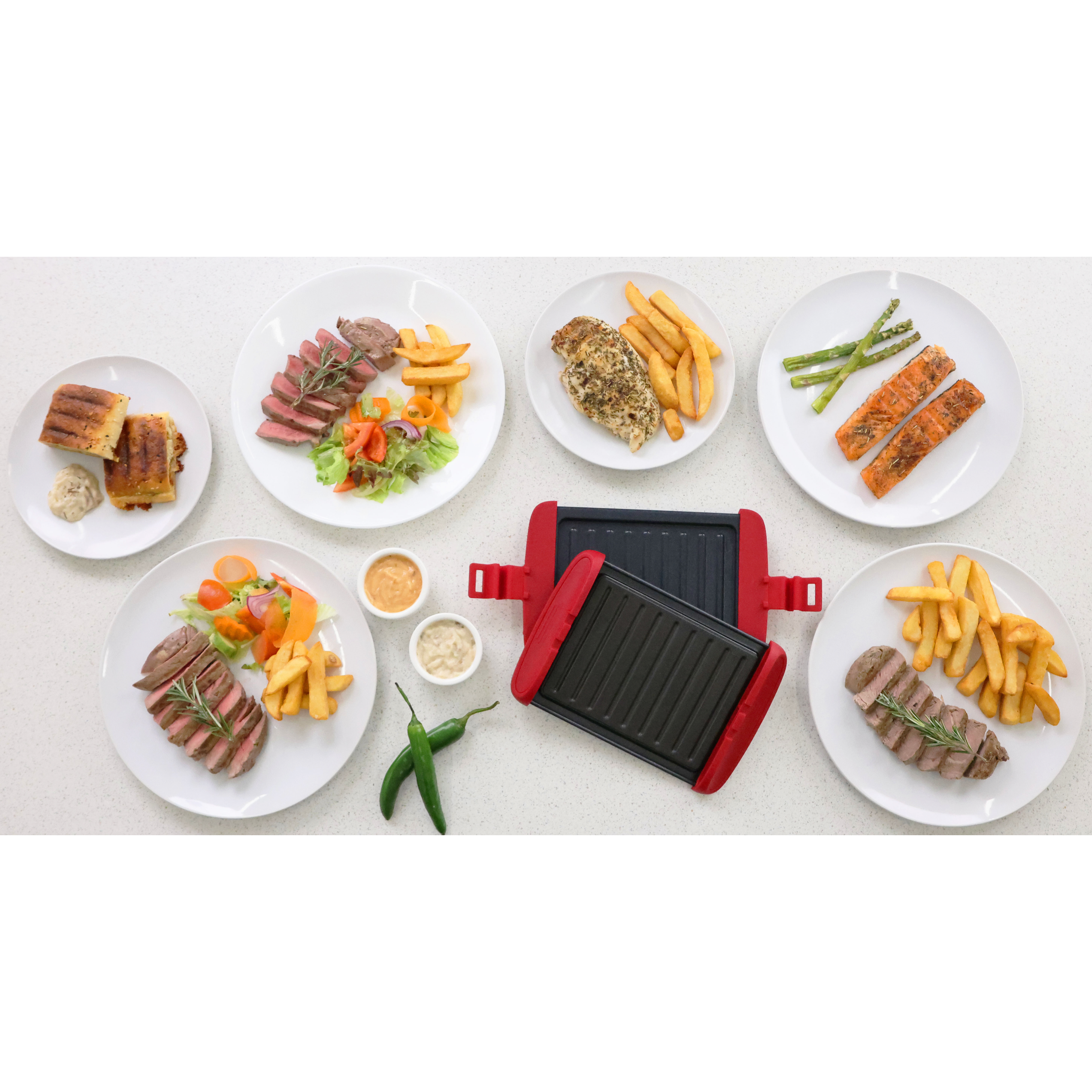 Microwave Long Grill - Yellowtree